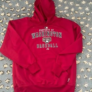 Authentic MLB player Majestic Washington Nationals hoodie size 2XL
